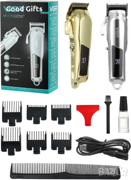 Професионална машинка за подстригване VGR V-278 – Мощност и стил в едно, снимка 1