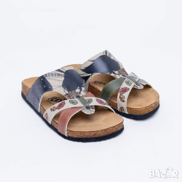 🥁 Намаление - Летни ортопедични чехли с велурена стелка | Марка Tuasolea, снимка 1