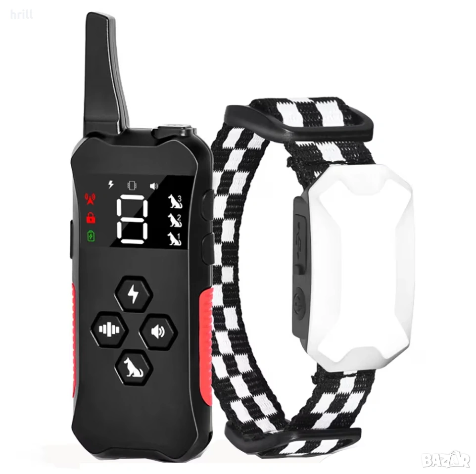 Електронен нашийник за обучение на кучета, като нов, снимка 1