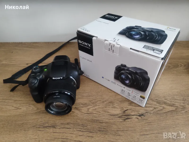 Продавам фотоапарат Sony DSC-HX300, снимка 1