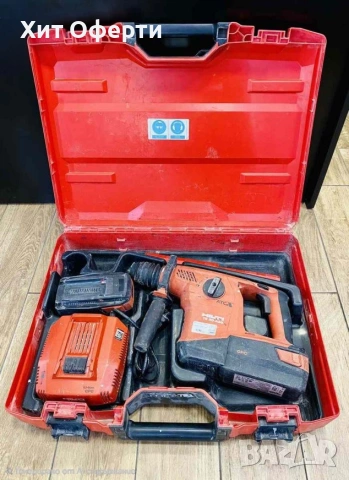 Акумулаторен перфоратор HILTI TE-30-A36 2бр. батерии и зарядно