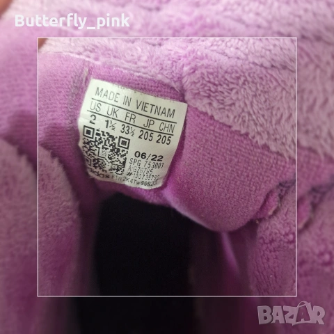 Adidas 33 1/2 номер Оригинални детски ботуши/апрески, снимка 2 - Детски боти и ботуши - 53441027