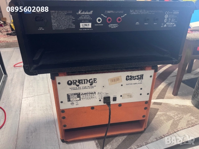 Усилвател и ефекти за китара MARSHALL,ORANGE,BEHRINGER, снимка 8 - Китари - 53661367