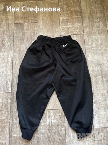 Спортен черен 3/4 панталон Nike ластик на кръста памук памучен унисекс модел , снимка 1 - Спортни дрехи, екипи - 46226751