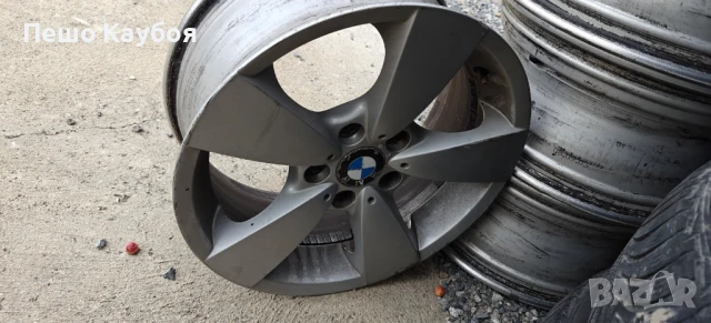 Оригинални Алуминиеви 17 цола Джанти BMW E60-4x4, снимка 3 - Гуми и джанти - 50461977