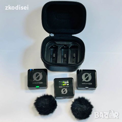 Микрофон и приемник RODE WIRELESS PRO, снимка 3 - Микрофони - 53943297