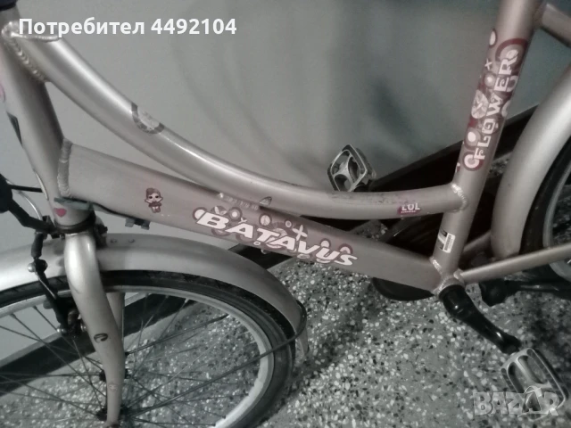Велосипед BATAVUS FLOWER 24", снимка 2 - Велосипеди - 51104066