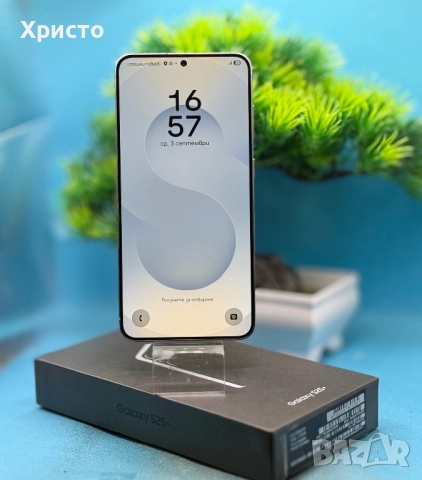 ГАРАНЦИОНЕН!!! Samsung Galaxy S25+, 12GB RAM, 512GB, 5G, Silver Shadow , снимка 3 - Samsung - 52558726