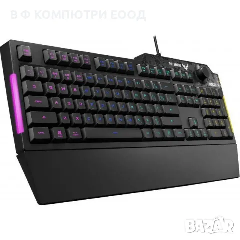 Asus TUF Gaming K1 RGB Aura Sync геймърска клавиатура, снимка 3 - Клавиатури и мишки - 49199330