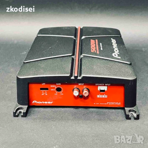 Усилвател PIONEER - GM-A3702, снимка 2 - Аксесоари и консумативи - 54079157