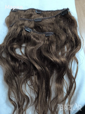 Естествена коса , снимка 2 - Аксесоари за коса - 53065489