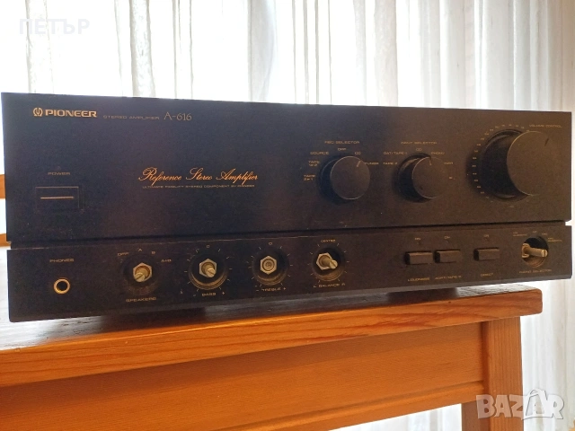 Pioneer A 616 . 42x16x43.5.см 14 кг 650W вижте по долу описанието имам още 2 бр от А 616 