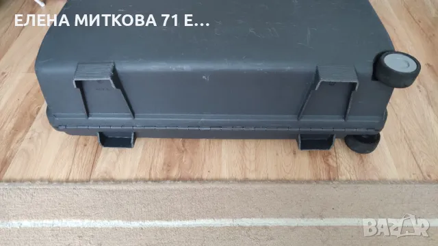 Samsonite голям PVC куфар с две колела и странична дръжка, снимка 6 - Куфари - 49387959