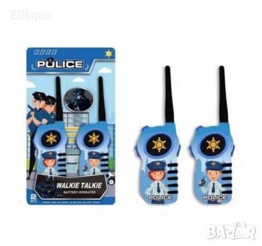Комплект за игра уоки токи Police Station, снимка 6 - Други - 52745177