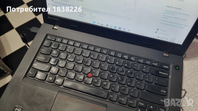 Леново L450, снимка 4 - Лаптопи за работа - 52123291