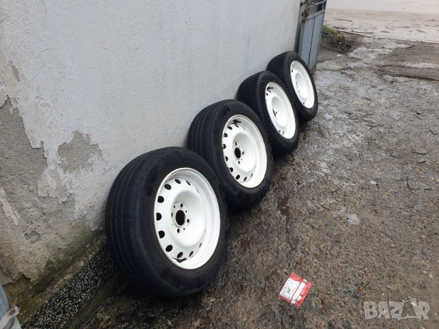 Citroen Peugeot x4 15 x 6J ET18 65.1 прахово боядисани джанти с гуми, снимка 3 - Гуми и джанти - 53605182