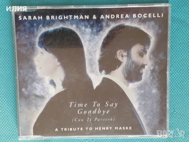 Sarah Brightman & Andrea Bocelli – 1996 - Time To Say Goodbye (Con Te Partirò), снимка 1 - CD дискове - 48540902