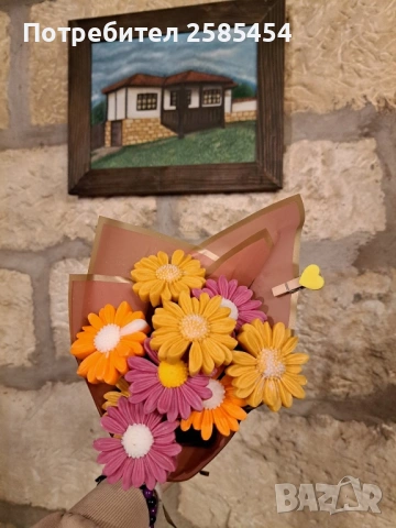 Букети от соеви свещи с разнообразни аромати💐, снимка 8 - Романтични подаръци - 53303807