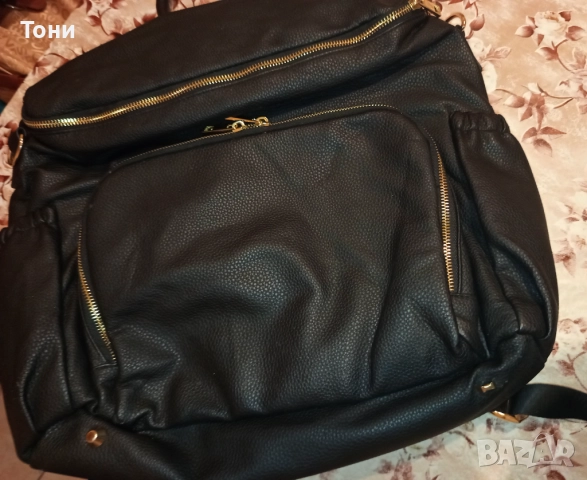 Нова Кожена Голяма Дамска Раница , снимка 5 - Раници - 52418742