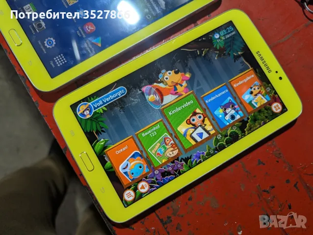 Таблет Samsung Galaxy tab 3 kids, снимка 3 - Samsung - 49405292