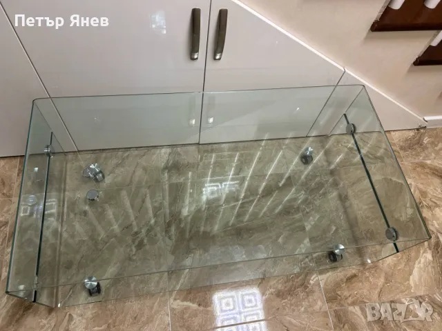 Стъклена холна маса , снимка 3 - Маси - 50169565