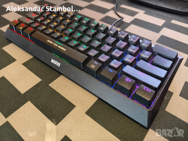 Геймърска клавиатура Marvo KG962, снимка 4 - Клавиатури и мишки - 53394038