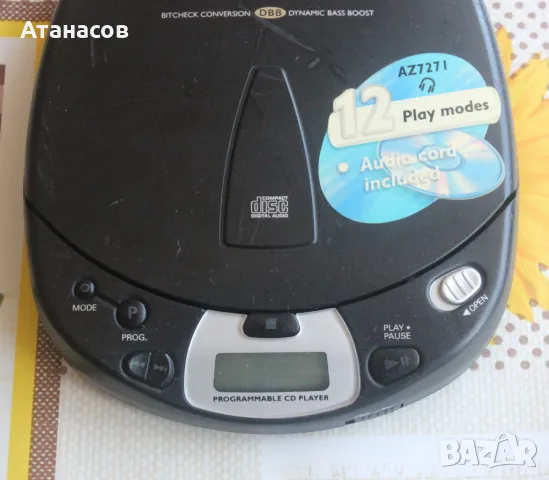 Philips AZ7271 CD Player Дискмен, снимка 2 - MP3 и MP4 плеъри - 47166903