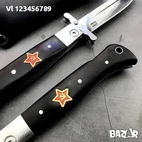 Руска финка НКВД -96х220 /2 цвята на чирени, снимка 8 - Ножове - 50741513