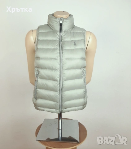 Polo Ralph Lauren Vest - Оригинален дамски елек с пух размер S, снимка 2 - Якета - 53301134