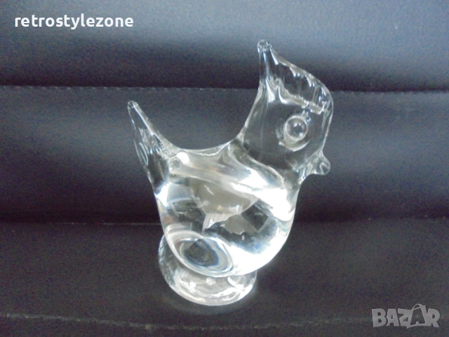 № 8242 Винтидж стъклена фигурка  , снимка 2 - Други ценни предмети - 51610342