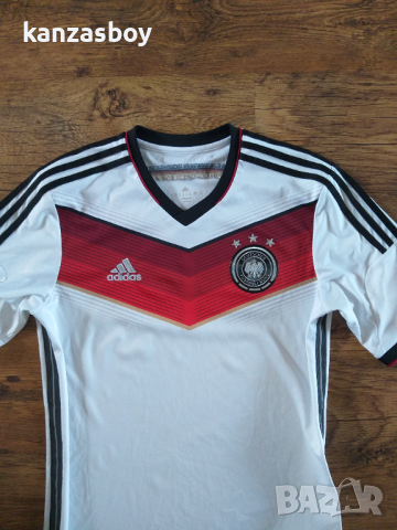 adidas GERMANY 2014 2015 HOME SHIRT - страхотна футболна тениска М, снимка 5 - Тениски - 45012330