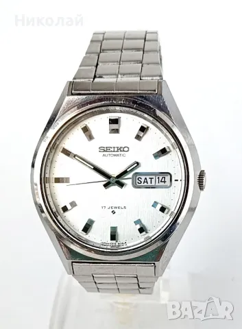 Seiko 5 Сейко 5 - самонавиващ се часовник, снимка 1 - Мъжки - 48413772