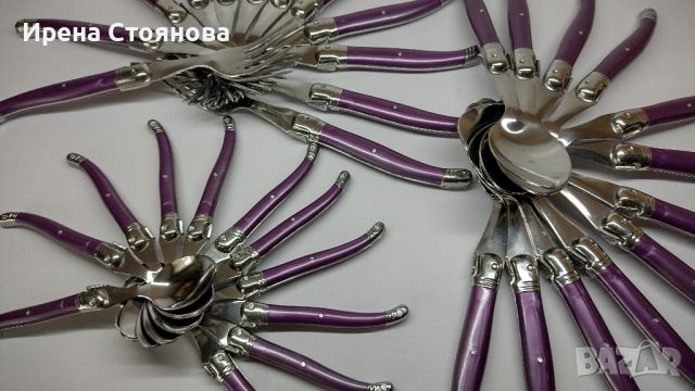 Прибори за хранене Laguiole inox, Франция.  , снимка 11 - Прибори за хранене, готвене и сервиране - 46053578