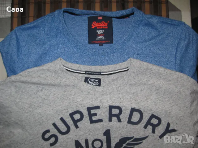 Тениски SUPERDRY  мъжки,М-Л, снимка 1 - Тениски - 47173049