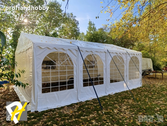 6X10 м шатра клас PROFESSIONAL XXL - PVC брезент 550 гр/кв.м, снимка 9 - Други - 29137350