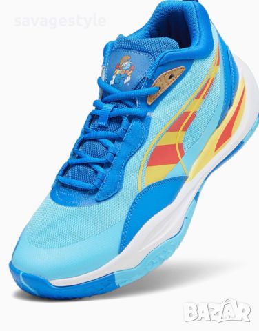 Маратонки PUMA x The Smurfs Playmaker Pro Basketball Shoes Blue/Multi, снимка 5 - Маратонки - 45750030