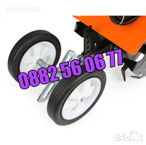 Бензинова мотофреза 74 куб, бензинов мотокултиватор, снимка 3 - Градинска техника - 53702371