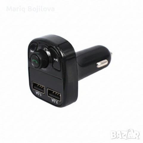 Car FM Bluetooth X8 – 5 в 1 FM трансмитер с bluetooth, двойно USB зареждане, MP3 , снимка 6 - Аксесоари и консумативи - 53048201