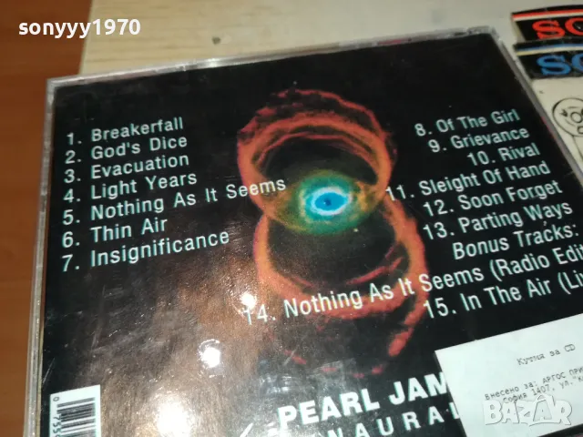 PEARL JAM CD 0905250703, снимка 13 - CD дискове - 50214624