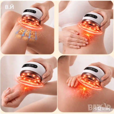 Антицелулитен масажор - терапия с червена светлина, снимка 3 - Други - 53696224