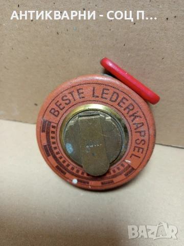 Стара Немска Метална Рулетка 10м., снимка 2 - Антикварни и старинни предмети - 50704738