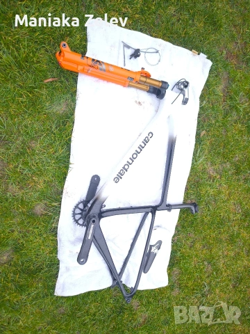 Cannondale Scalpel HT Hi-MOD 1 – рамка + компоненти (М размер), снимка 4 - Велосипеди - 53451368