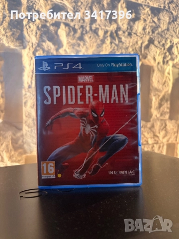 Spiderman за playstation 4