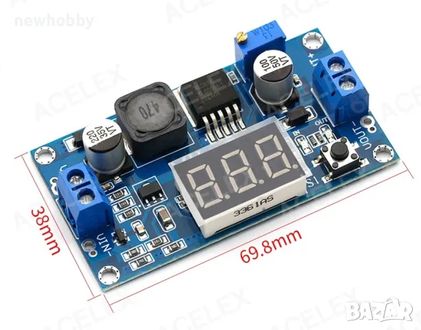 DC-DC step-up модул (повишаващ), снимка 2 - Друга електроника - 46967224