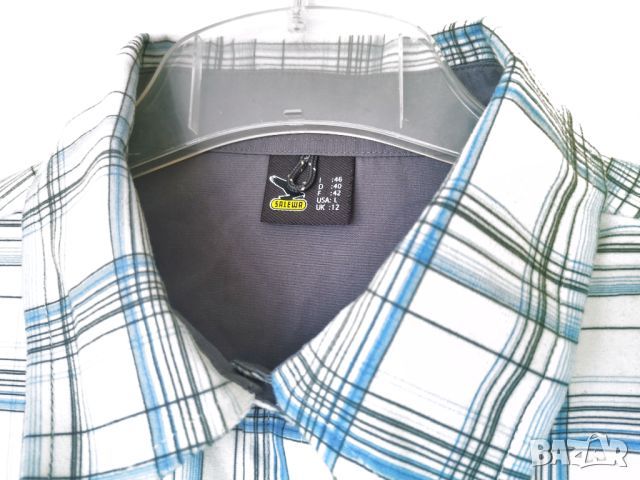 🏷️ Salewa Polarlite Flannel / L* / дамска поларена риза, снимка 1 - Ризи - 46741680