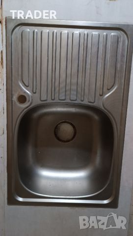 кухненска мивка за вграждане метална с плот неръждавейка алпака  , снимка 2 - Мивки - 31414724