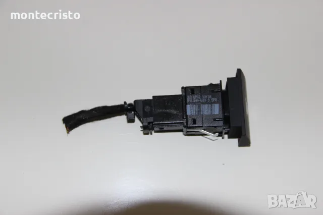 Бутон аварийни светлини Audi A3 8P facelift (2008-2012г.) 8P0941509D / 8P0 941 509 D авариен бутон, снимка 3 - Части - 49705012