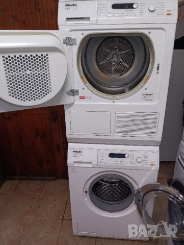 Комплект пералня и сушилня с термопомпа Миеле Miele Made in Germany 2 години Гаранция!, снимка 8 - Перални - 51993390