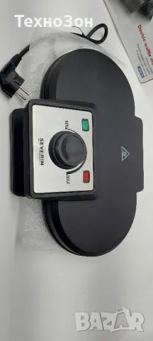 Двоен гофретник на Severin , снимка 4 - Гофретници - 50212436