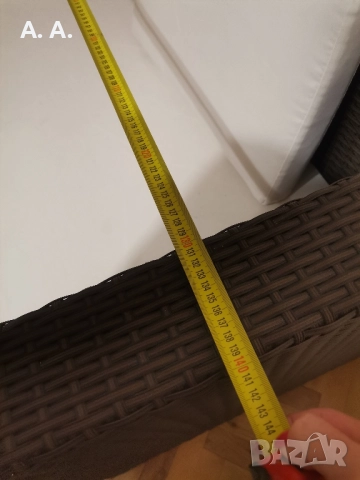 Ратанов диван като нов, само сглобен , снимка 3 - Градински мебели, декорация  - 51732882